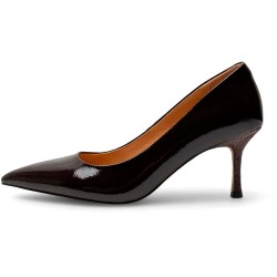 Обувки Woden Laura Patent heel shoes - Brown (Chocolate) обувки,дамски,обувки,woden,laura,patent,heel,shoes,brown,(chocolate)