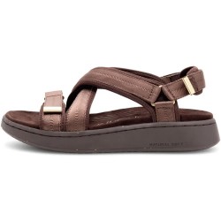 Сандали Woden Line Cross sandals - Brown (Chocolate) сандали,дамски,сандали,и,чехли,woden,line,cross,sandals,brown,(chocolate)