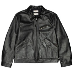 Яке Nudie jeans Blake Leather jacket - Black (Black) яке,мъжки,якета,дамски,якета,и,палта,nudie,jeans,blake,leather,jacket,black,(black)