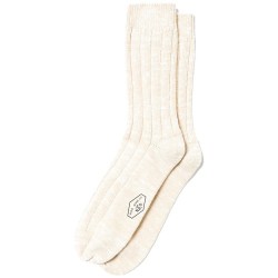 Чорапи Nudie jeans Broad long socks - Beige (Ecru) чорапи,мъжки,чорапи,дамски,чорапи,nudie,jeans,broad,long,socks,beige,(ecru)