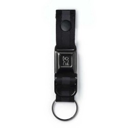 ключодържатели,chrome,mini,buckle,key,ring,black,(black,chrome)