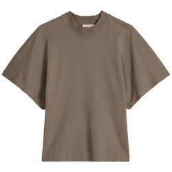 Блуза с яка Marc o´polo 5000012300 short sleeve T-shirt - Brown (Stone Taupe) блуза,с,яка,мъжки,тениски,дамски,тениски,marc,o´polo,5000012300,short,sleeve,t,shirt,brown,(stone,taupe)