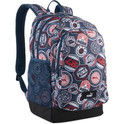 Раница Puma Academy Aop 29L backpack - Blue (Midnight Petrol / For All Time Red / Running Badges Aop) раница,раници,puma,academy,aop,29l,backpack,blue,(midnight,petrol,for,all,time,red,running,badges,aop)