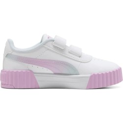 Маратонки Puma Carina 3.0 Faded Glow V PS trainers - White (Puma White / Mauve Glow) маратонки,мъжки,маратонки,дамски,маратонки,puma,carina,3.0,faded,glow,v,ps,trainers,white,(puma,white,mauve,glow)