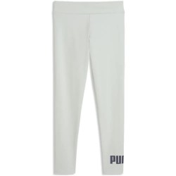 Puma Ess 2 Color Nº1 Logo leggings - White (Créme De Mint) детски,клинове,puma,ess,2,color,nº1,logo,leggings,white,(créme,de,mint)