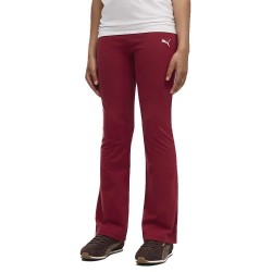 Puma Essential Flared high waist leggings - Red (Garnet Glow) детски,клинове,puma,essential,flared,high,waist,leggings,red,(garnet,glow)