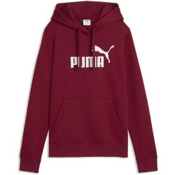 суичър,дамски,блузи,puma,essential,nº1,logo,hoodie,red,(garnet,glow)