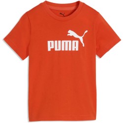 Тениска Puma Essential Nº1 Logo PS short sleeve T-shirt - Orange (Red Flash) тениска,мъжки,тениски,дамски,тениски,puma,essential,nº1,logo,ps,short,sleeve,t,shirt,orange,(red,flash)