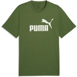 Тениска Puma Essential Nº1 Logo short sleeve T-shirt - Green (Earthy Green) тениска,мъжки,тениски,дамски,тениски,puma,essential,nº1,logo,short,sleeve,t,shirt,green,(earthy,green)