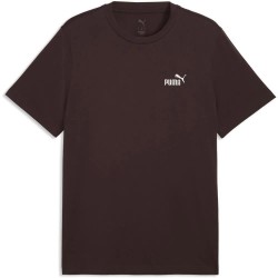 тениска,мъжки,тениски,дамски,тениски,puma,essential,small,nº1,logo,short,sleeve,t,shirt,brown,(chocolate,fondue)