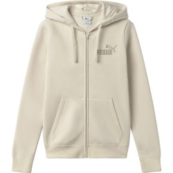блуза,дамски,блузи,puma,essential+,rhinestone,full,zip,sweatshirt,beige,(alpine,snow)
