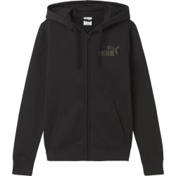 блуза,дамски,блузи,puma,essential+,rhinestone,full,zip,sweatshirt,black,(puma,black)