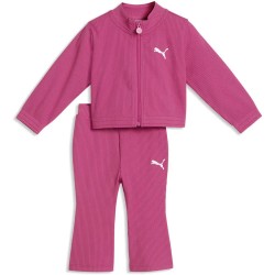 Анцуг Puma Minicats Essential Elevated Rib tracksuit - Pink (Pink Opal) анцуг,детски,анцузи,puma,minicats,essential,elevated,rib,tracksuit,pink,(pink,opal)