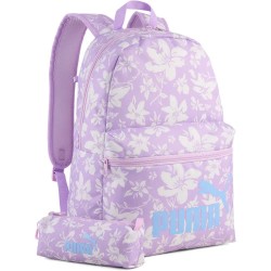 Раница Puma Phase Aop Set 20L backpack - Purple (Mauve Glow / Frosted Ivory / Floral Aop) раница,раници,puma,phase,aop,set,20l,backpack,purple,(mauve,glow,frosted,ivory,floral,aop)