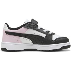 Маратонки Puma Rebound Slam Low AC+ trainers - White (Puma White / Puma Black / Pearl Pink) маратонки,мъжки,маратонки,дамски,маратонки,puma,rebound,slam,low,ac+,trainers,white,(puma,white,puma,black,pearl,pink)