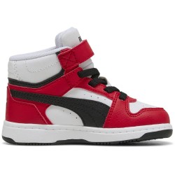 Детски маратонки Puma Rebound Slam Mid AC+ Infant trainers - Red (Puma Red / Puma Black / Puma White) детски,маратонки,мъжки,маратонки,дамски,маратонки,puma,rebound,slam,mid,ac+,infant,trainers,red,(puma,red,puma,black,puma,white)