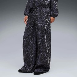Анцуг Puma Sport Animal Relaxed Aop Wide Leg sweat pants - Black (Inky Depths) анцуг,мъжки,панталони,дамски,панталони,puma,sport,animal,relaxed,aop,wide,leg,sweat,pants,black,(inky,depths)