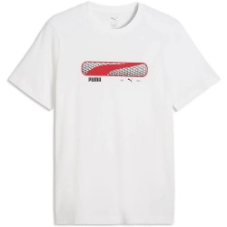 тениска,мъжки,тениски,дамски,тениски,puma,sport,logo,play,short,sleeve,t,shirt,white,(puma,white)