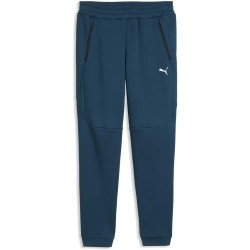 Анцуг Puma Tech Slim Elevated sweat pants - Blue (Midnight Petrol) анцуг,мъжки,панталони,дамски,панталони,puma,tech,slim,elevated,sweat,pants,blue,(midnight,petrol)