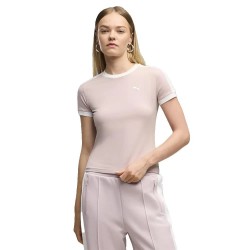 Тениска Puma T7 Always On Slim short sleeve T-shirt - Pink (Misty Pink) тениска,мъжки,тениски,дамски,тениски,puma,t7,always,on,slim,short,sleeve,t,shirt,pink,(misty,pink)