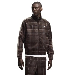 яке,мъжки,анцузи,puma,t7,relaxed,tartan,tracksuit,jacket,brown,(chocolate,fondue)