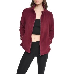 блуза,дамски,блузи,dkny,dw4000347,full,zip,sweatshirt,red,(claret,red)