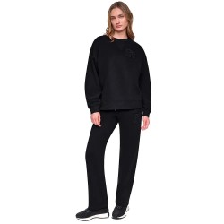 Блуза DKNY DW5900296 sweatshirt - Black (Black / Gunmetal Black) блуза,дамски,блузи,dkny,dw5900296,sweatshirt,black,(black,gunmetal,black)