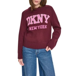 блуза,мъжки,пуловери,дамски,пуловери,dkny,dw7000707,sweater,purple,(claret,taffy,eggnog,red)