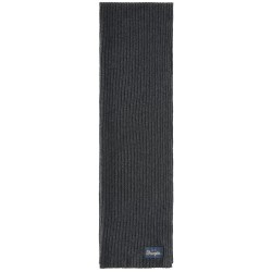 Шал Wrangler Wool scarf - Black (Dark Grey) шал,ръкавици,шапки,и,шалове,wrangler,wool,scarf,black,(dark,grey)