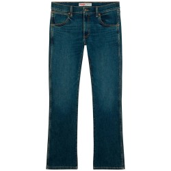 Дънки Wrangler Bootcut jeans - Blue (Hobbled) дънки,мъжки,панталони,дамски,панталони,wrangler,bootcut,jeans,blue,(hobbled)
