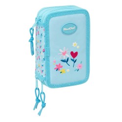 ученически,принадлежности,safta,triple,blackfit8,pencil,case,37,units,blue,(multicolor)
