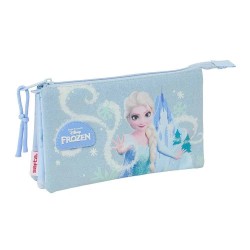 ученически,принадлежности,safta,triple,frozen,pencil,case,blue,(multicolor)