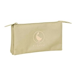 ученически,принадлежности,safta,el,ganso,basics,pencil,case,beige,(sand)