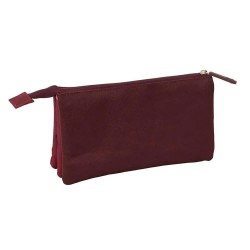 ученически,принадлежности,safta,el,pulpo,burdeos,pencil,case,red,(multicolor)