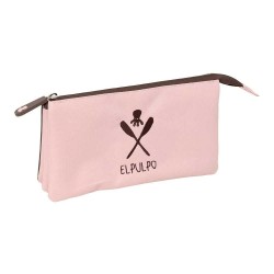 Safta El Pulpo Rosa pencil case - Pink (Multicolor) ученически,принадлежности,safta,el,pulpo,rosa,pencil,case,pink,(multicolor)