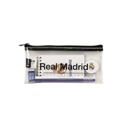 ученически,принадлежности,safta,real,madrid,26,27,pencil,case,clear,(multicolor)