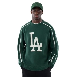 Блуза New era MLB Knit Los Angeles Dodgers sweater - Green (Dark Green) блуза,мъжки,пуловери,дамски,пуловери,new,era,mlb,knit,los,angeles,dodgers,sweater,green,(dark,green)