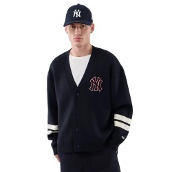 жилетка,мъжки,пуловери,дамски,пуловери,new,era,mlb,knit,new,york,yankees,cardigan,blue,(navy)