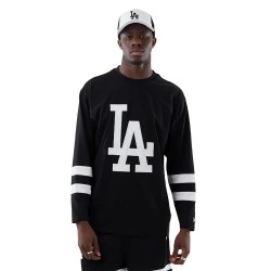 Тениска New era MLB Oversized Los Angeles Dodgers long sleeve T-shirt - Black (Black) тениска,мъжки,тениски,дамски,тениски,new,era,mlb,oversized,los,angeles,dodgers,long,sleeve,t,shirt,black,(black)
