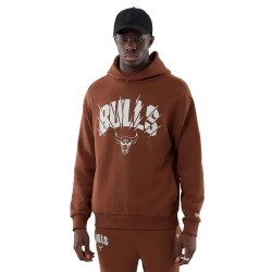 суичър,мъжки,пуловери,new,era,nba,core,plus,chicago,bulls,hoodie,brown,(med,brown)