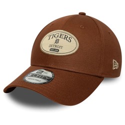 Шапка New era Patch 9Forty Detroit Tigers cap - Brown (Med Brown) шапка,всички,шапки,new,era,patch,9forty,detroit,tigers,cap,brown,(med,brown)