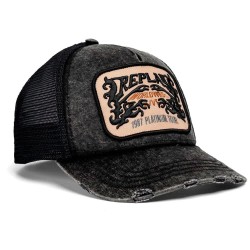 Шапка Replay AM00BA.000.A7243T cap - Black (Black) шапка,всички,шапки,replay,am00ba.000.a7243t,cap,black,(black)