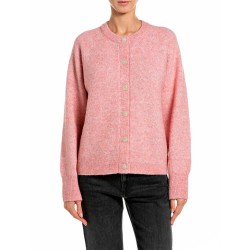 блуза,мъжки,пуловери,дамски,пуловери,replay,dk009f.000.723tz,sweater,pink,(m90,pink,violet,melange)