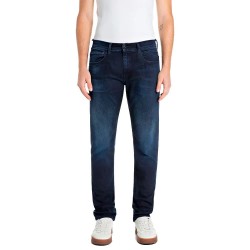 Панталони Replay M0972.000.573222 pants - Blue (Dark Blue) панталони,мъжки,панталони,дамски,панталони,replay,m0972.000.573222,pants,blue,(dark,blue)