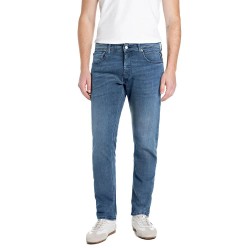 Панталони Replay M1008.000.41A216 pants - Blue (Medium Blue) панталони,мъжки,панталони,дамски,панталони,replay,m1008.000.41a216,pants,blue,(medium,blue)