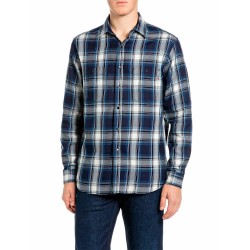 карирана,риза,дамски,ризи,мъжки,ризи,replay,m105z.000.723t0w,shirt,blue,(navy,light,blue,natwhite,check)