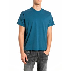 Тениска Replay M12BE.000.7242LW T-shirt - Blue (Sailor Blue) тениска,мъжки,тениски,дамски,тениски,replay,m12be.000.7242lw,t,shirt,blue,(sailor,blue)