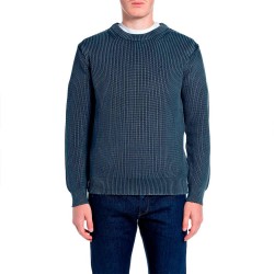 Блуза Replay UK00AS.000.7246IG sweater - Blue (Total Eclipse) блуза,мъжки,пуловери,дамски,пуловери,replay,uk00as.000.7246ig,sweater,blue,(total,eclipse)