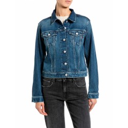 Яке Replay W000C.000.873253 jacket - Blue (Dark Blue) яке,мъжки,якета,дамски,якета,и,палта,replay,w000c.000.873253,jacket,blue,(dark,blue)