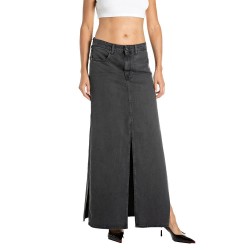 Пола Replay W000Q.000.806267 skirt - Grey (Dark Grey) пола,дамски,поли,и,рокли,replay,w000q.000.806267,skirt,grey,(dark,grey)